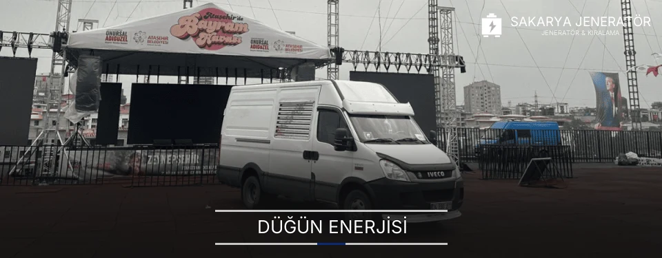 Sakarya Düğün Jeneratör Kiralama Firmaları