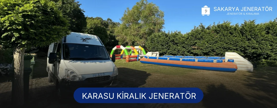 Karasu Kiralık Jeneratör