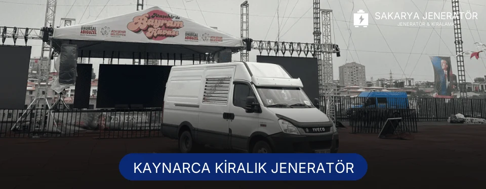 Kaynarca Kiralık Jeneratör