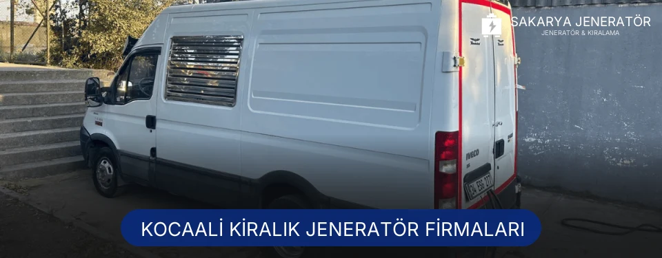 Kocaali Jeneratör Kiralama