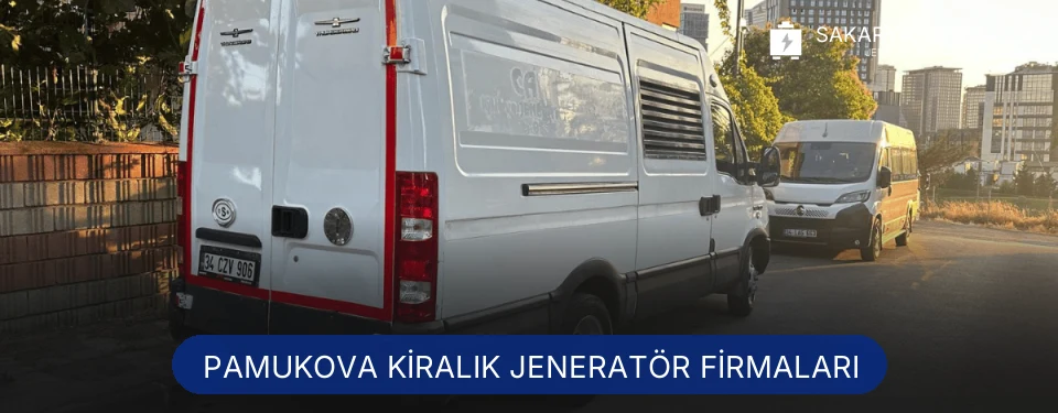 Pamukova Jeneratör Kiralama