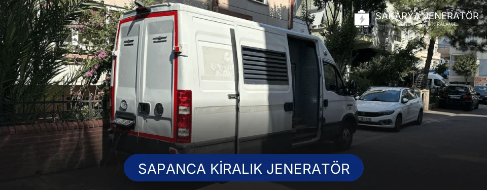 Sapanca Kiralık Jeneratör