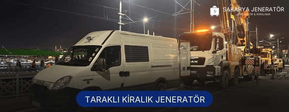 Taraklı Kiralık Jeneratör